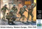 British Infantry. Western Europe, 1944-1945 (5 figures) 1/35 MasterBox 3585