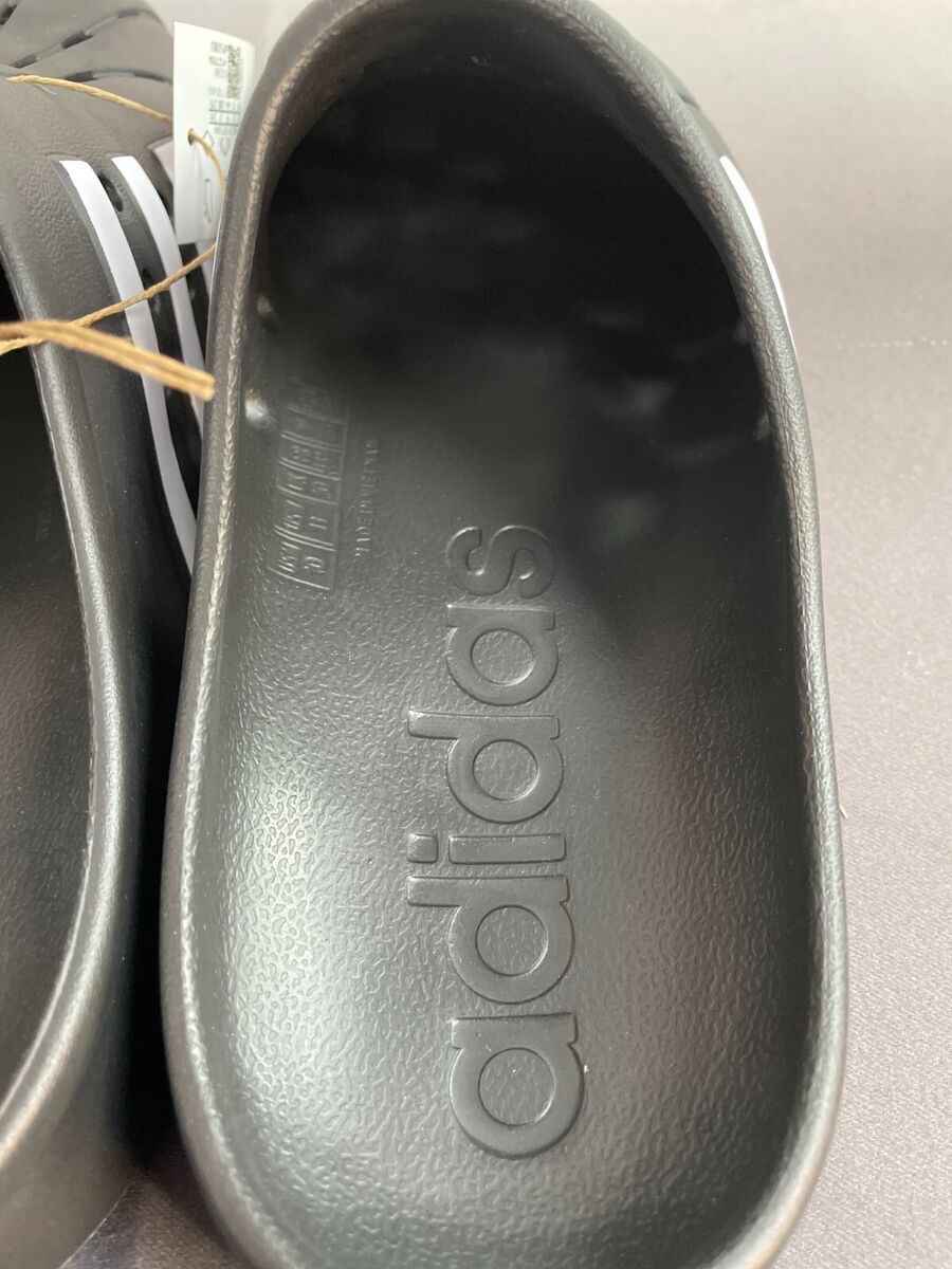 Adidas Adilette GZ5886 Unisex Adults Black Slip On Clog Adidas Adilette GZ5886 Unisex Adults Black Slip On Clog