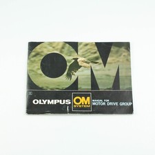 Instruction Manual for Olympus OM System Motor Drive Group