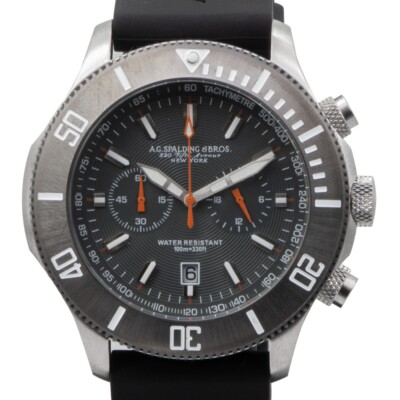 SPALDING BROS OROLOGIO CHRONO HAWI 174366U818 CINTURINO