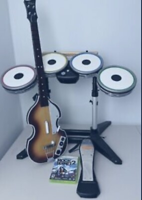 The Beatles Rockband Xbox 360 Limited Edition Full Set | eBay