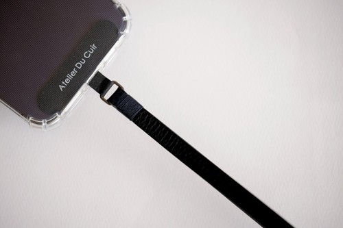 Atelier Du Cuir Dollaro mobile phone strap - dark navy - 第 4/12 張圖片