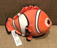 Finding Nemo Plush Toy Orange Clown Fish Disney Pixar Stuffed Toy Bean Bag 6.5"