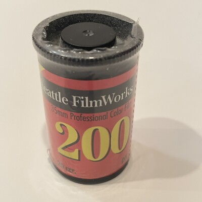 **New / Unopened** Seattle Film Works 35mm 200 Color Film. 20 exposures.