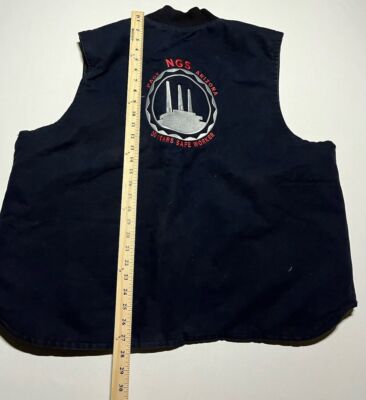 トップス Carhartt duck vest VO2 MDT XL TALL Vtg Carhartt Vest Mens XL Tall Blue V02 MDT Arctic Quilt Lined