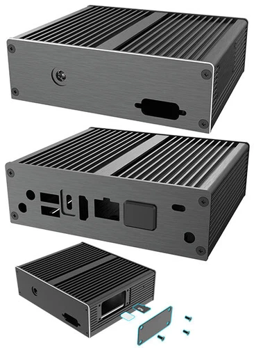Akasa Ashton T Gehäuse (für ASUS Tinker Board 3N, A-RA15-M2B)