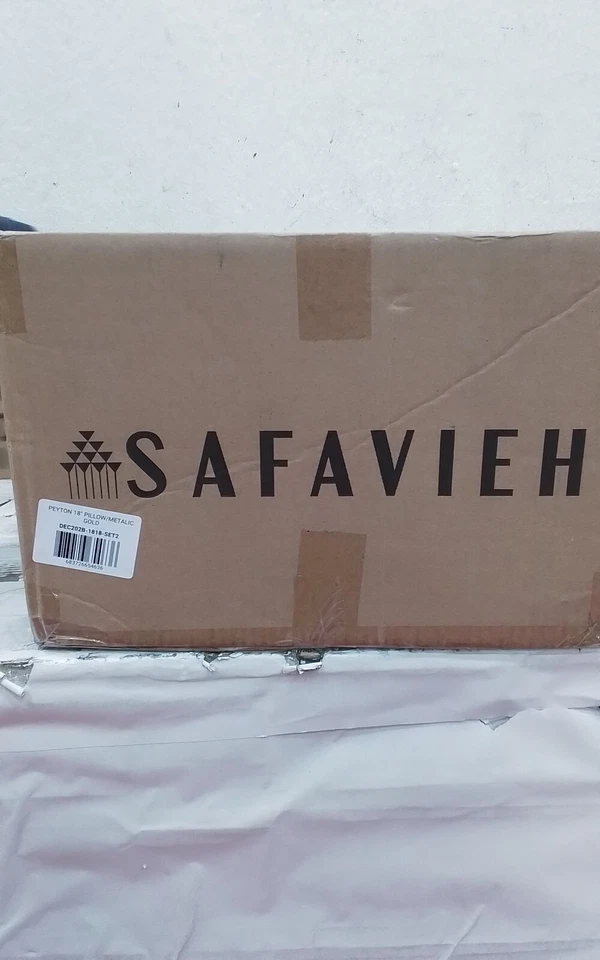 Safavieh PEYTON PILLOW, Reduced Price 2172735002 DEC202B-1818-SET2 - Image 4 of 4