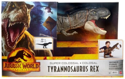 Jurassic World Super Colossal Tyrannosaurus Rex - FMM63 for sale