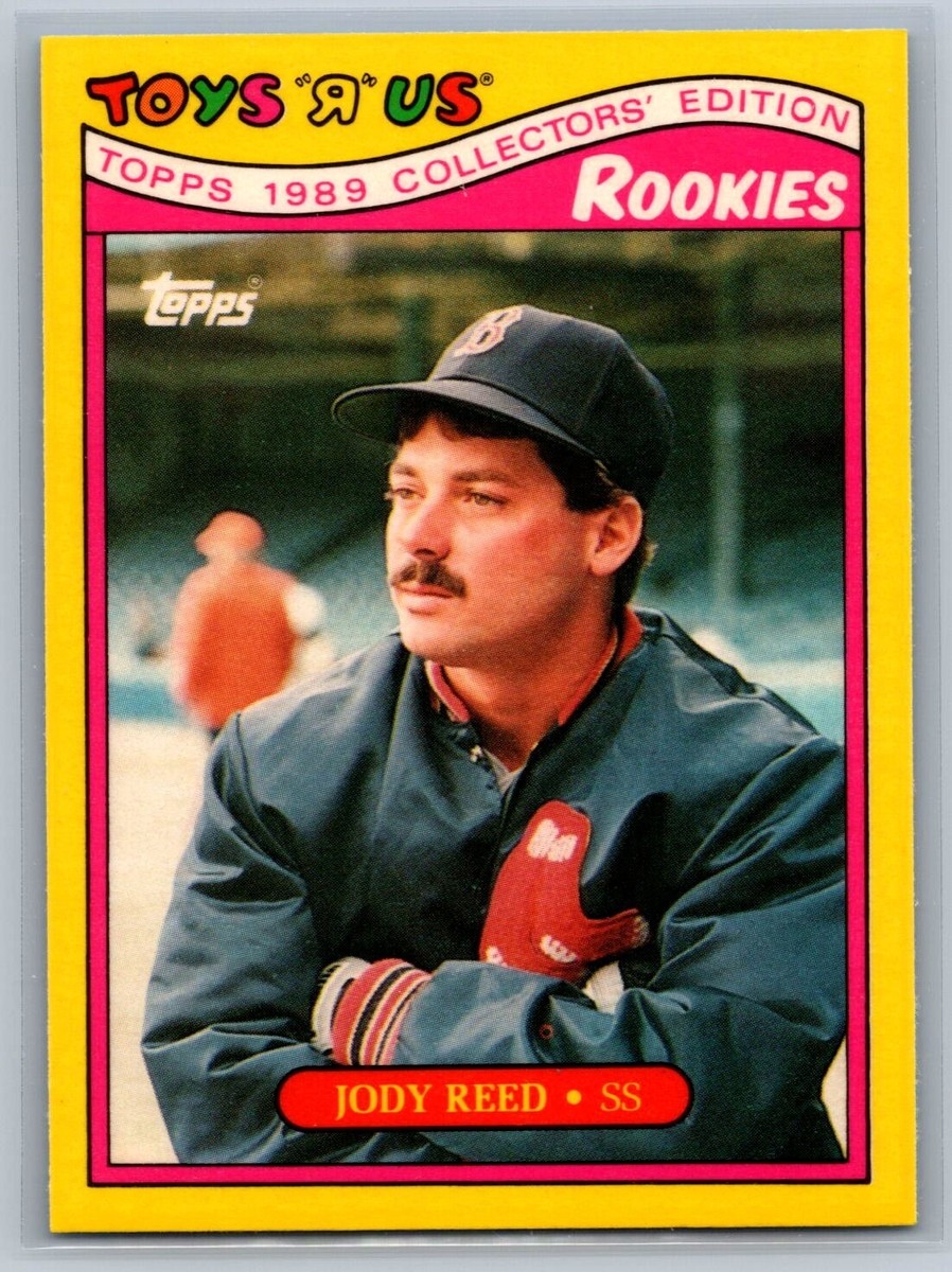 1989 Topps Toys-R-US Rookies #23 - Jody Reed - Boston Red