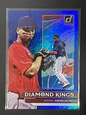 2022 Donruss Baseball Diamond Kings #2 Rafael Devers Blue Holo Boston Red Sox
