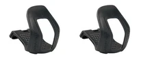 Zefal Polymer MTB Commuter Road Bike Half Bicycle Toe Clips-Black-S/M