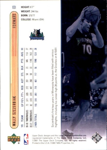 2001-02 Upper Deck 🏀 YOU PICK #2 - #437 🏀 NBA Cards SP RC Base Commons Stars - Photo 84 sur 238