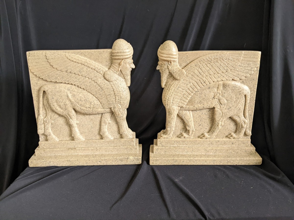 大英博物館 人頭有翼獅子像 winged bull bookstand 大英博物館 人頭有翼獅子像 winged bull bookstand 大英博物館