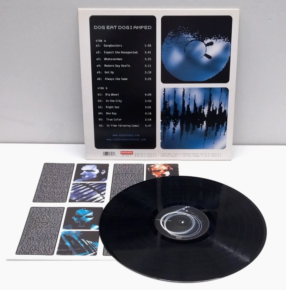 Dog Eat Dog - Amped LP 1999 EU ORIG Roadrunner Slipknot Soulfly Limp Bizkit - Image 2 of 2