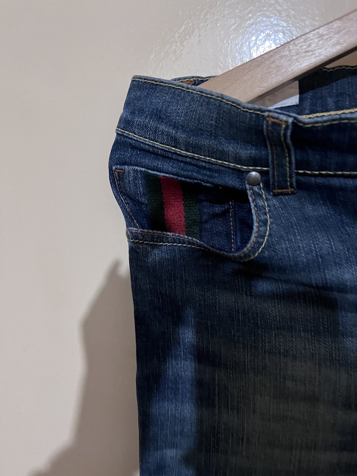 Gucci Girls Jeans Age 12 No Stretch Authentic image 8