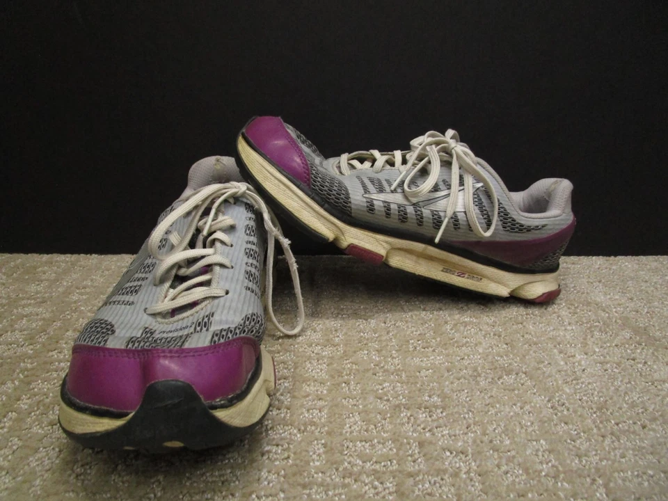 Zapatillas deportivas Altra para mujer 9 plateadas púrpura Provision 2 Zero Drop A2544-1 Foto 2 de 4