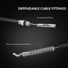 Cavo Freno A Mano Posteriore Dorman C660138 – Ricambio Compatibile Per Auto - 2