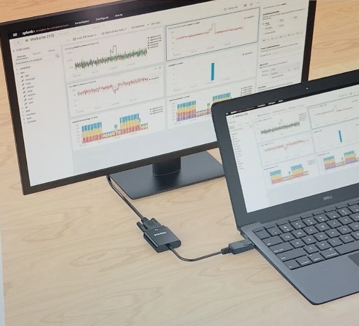 Gold-Plated Display Port to DVI-D Adapter (Male to Female) by Moread. New - Image 2 of 4