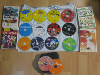 Nintendo Wii Spiele Multi Angebot | Game Discs als Bundle | Spielboxen Multi-Liste