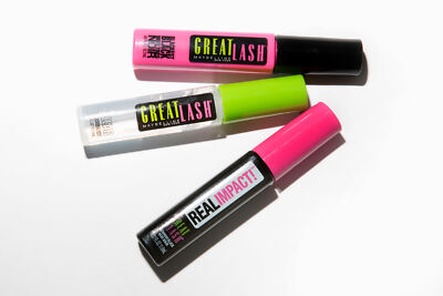 (CHOICE of Color) Maybelline Great Lash Mascara Lash Doubling Formula Conditions