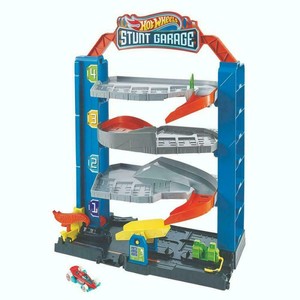 Hot Wheels Stunt Garage City Robo Beasts Pack Set Build ...
