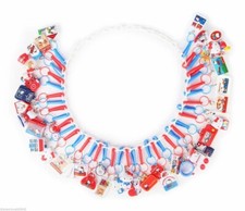 Hello Kitty Con 40th Anniversary Limited 40pc Charm Necklace SEALED Sanrio 2014