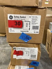 New GE TGN3321CP 30 amp 240v non Fusible 3 pole Safety Disconnect Switch