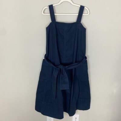 everlane denim dress The Denim Popover Dress