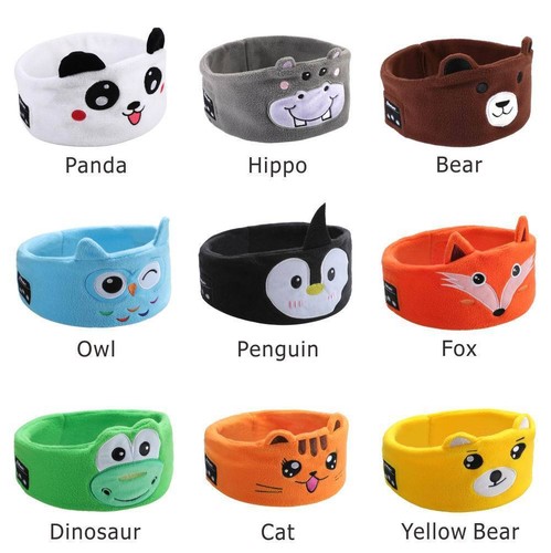 Kids Bluetooth V5.0 Sleeping Headphones, Eye Mask, Wireless Music Headband - Picture 3 of 20