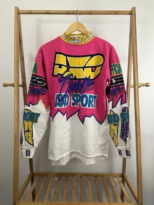 Maillot Vintage AXO – Cyclisme Et Motocross – Homme Taille S Multicolore
