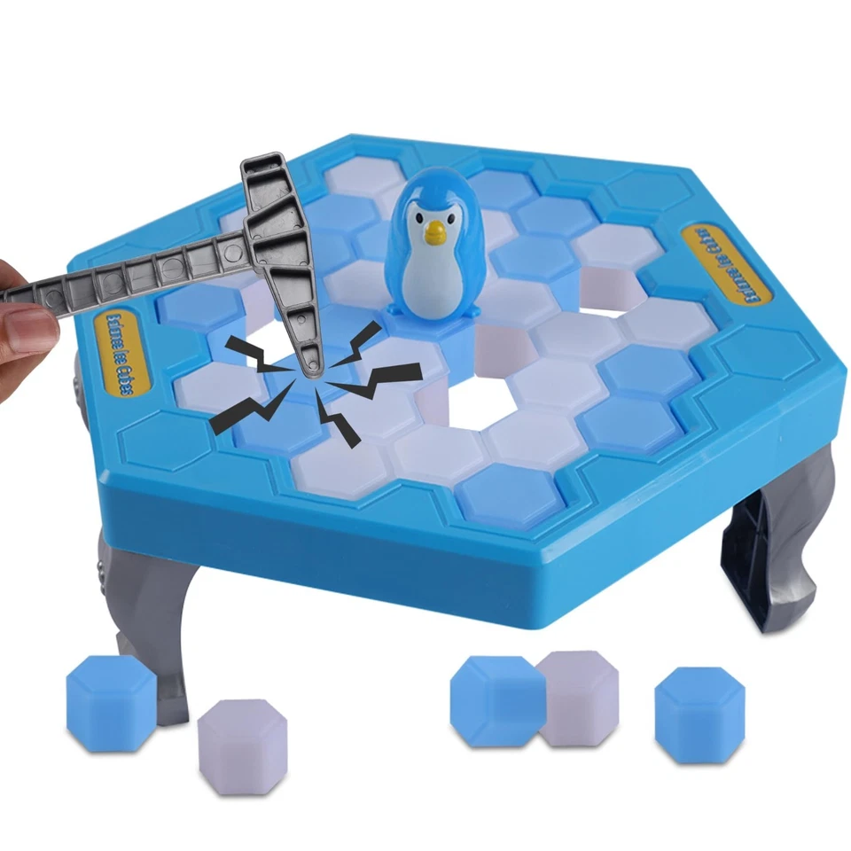 Save Penguin Break Ice Board Game for Kids 4-8, Family Fun Table Puzzle Toy Gift - Image 4 of 4