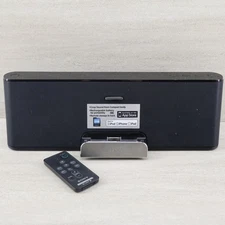 Sony RDP-T50iP iPod iPhone iPad Dock Speaker System w/ Remote - Works Great