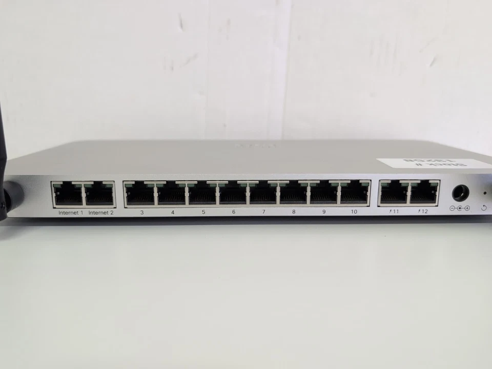 CISCO Meraki Cloud Managed LTE WiFi Security Firewall Router Silver MX68CW-HW-NA - Image 3 of 4
