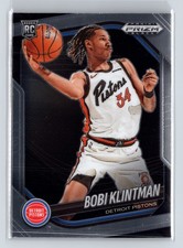 2024-25 Panini Prizm Black - Bobi Klintman #234 Detroit Pistons