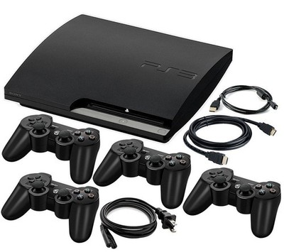 Sony PlayStation 3 Console PS3 Slim + 120GB 160GB 320GB 500GB +