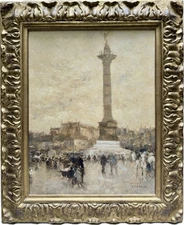 Tableau Paris Bastille Vicente de Paredes (1845 1905) Place de La Bastille