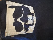 G59 Records $uicideboy$ Denim Straight Leg Blue Jeans Size 34 New W/ Sticker