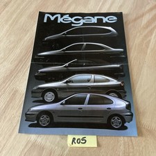 Renault Mégane 1996 Brochure Catalog Car Advertising