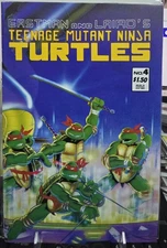 Teenage Mutant Ninja Turtles #4 F+  2nd Printing (Mirage 1987) FREE SHIP!   (1)