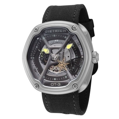 Dietrich Men's Organic Time 46mm Automatic Watch DIETRICH-OT-3