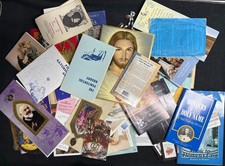 Vintage Catholic Prayer Booklets Books Pamphlets Cards Lot 65+ Pieces Religious