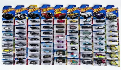 2026 Hot Wheels Complete Set from Mainlines, Treasure Hunt