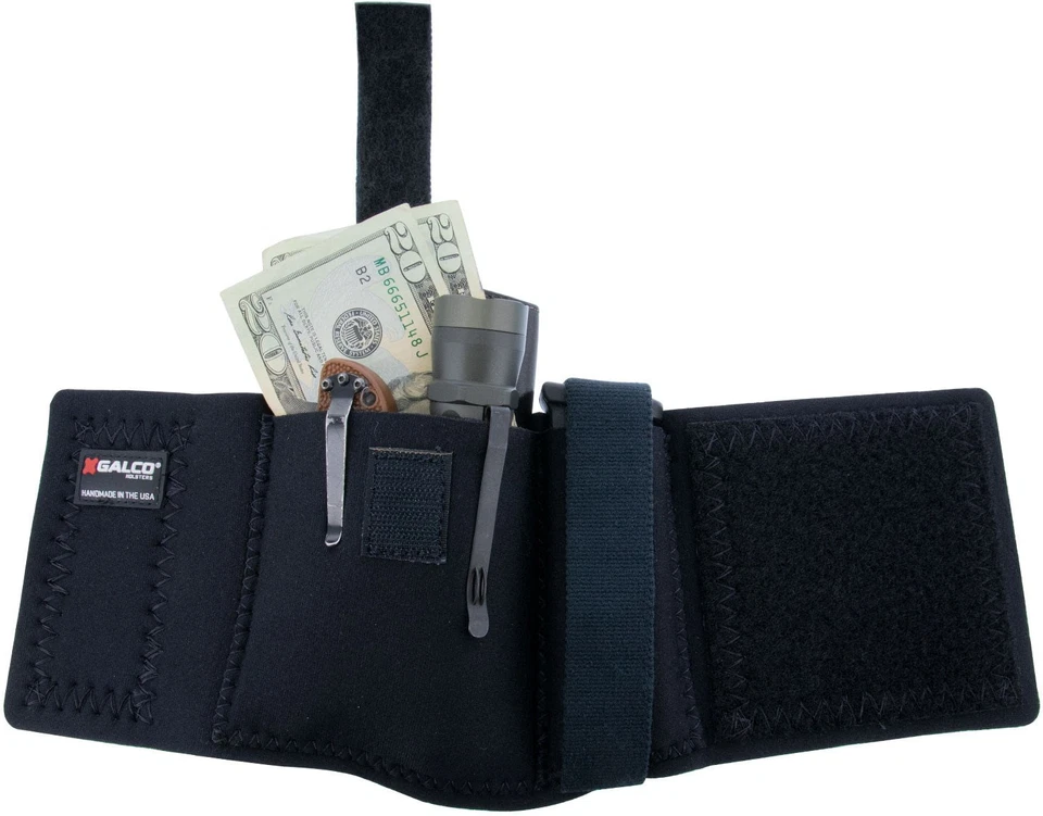 Galco Ankle Safe 3.0 Holster, Smith & Wesson M&P M2.0 4.25in, Ambidextrous: AS3B - Image 3 of 4