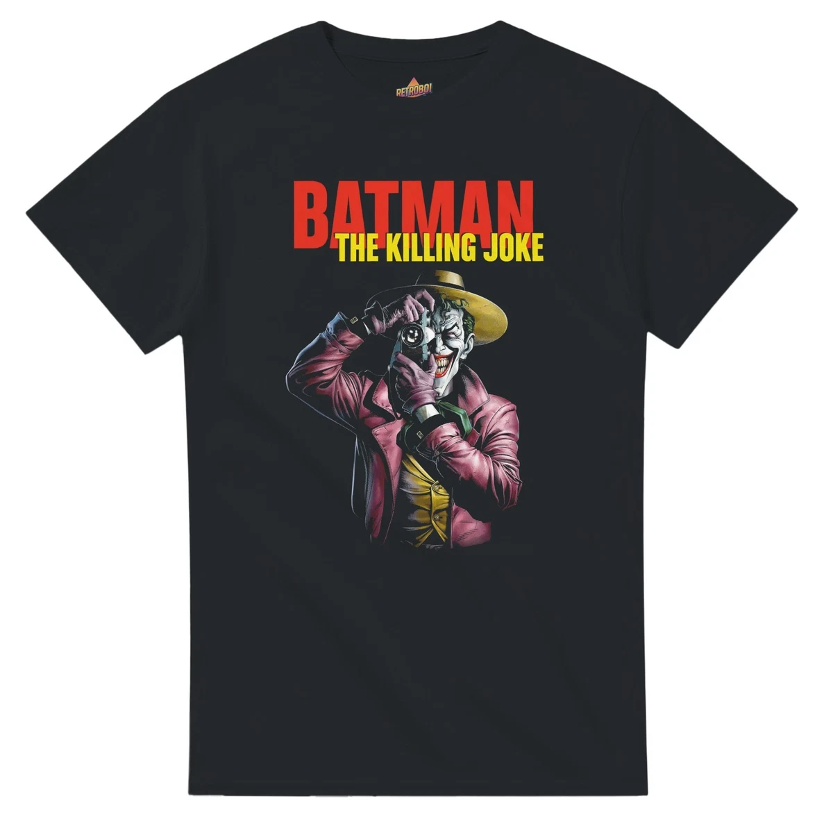 Heath Ledger - Joker Face Batman/Dark Knight T Shirt (S-3XL) (Large