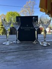 4 Waterford Mourne Sherry Glasses 6.75” Excellent Con. Retired W Original Box