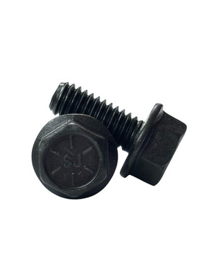 100 pcs 5/16-18 x 3/4 Grade 8 Hex Flange Frame Bolts Zinc Phosphate Oil
