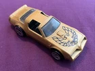 Hot Wheels Mattel 1977 Gold Vintage Pontiac Gto Diecast Ships Fast