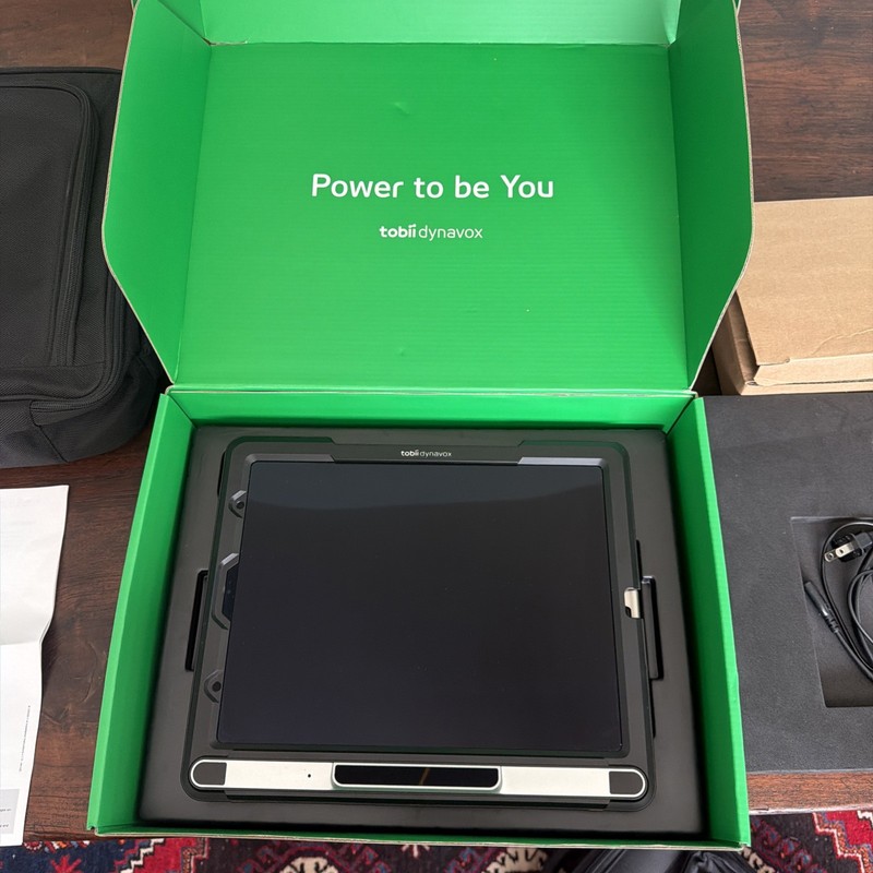 Tobii Dynavox TD Pilot Eye Tracking System With Stand And Cases