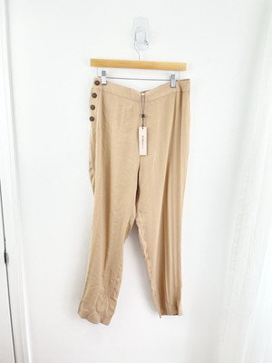 BCBGeneration M Brown Ankle Length Casual Pants Women s Medium NWT