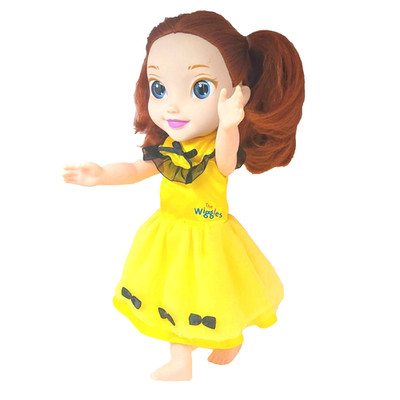The Wiggles Australian Emma Doll 32cm Red Hair 2015 Pamson Toy Plastic